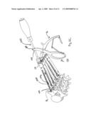 DUAL PIVOT INSTRUMENT FOR REDUCTION OF A FIXATION ELEMENT AND METHOD OF USE diagram and image