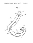 Non-snag polymer ligating clip diagram and image