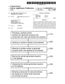 METHOD FOR GENERATING AND DISTRIBUTING COUPONS diagram and image