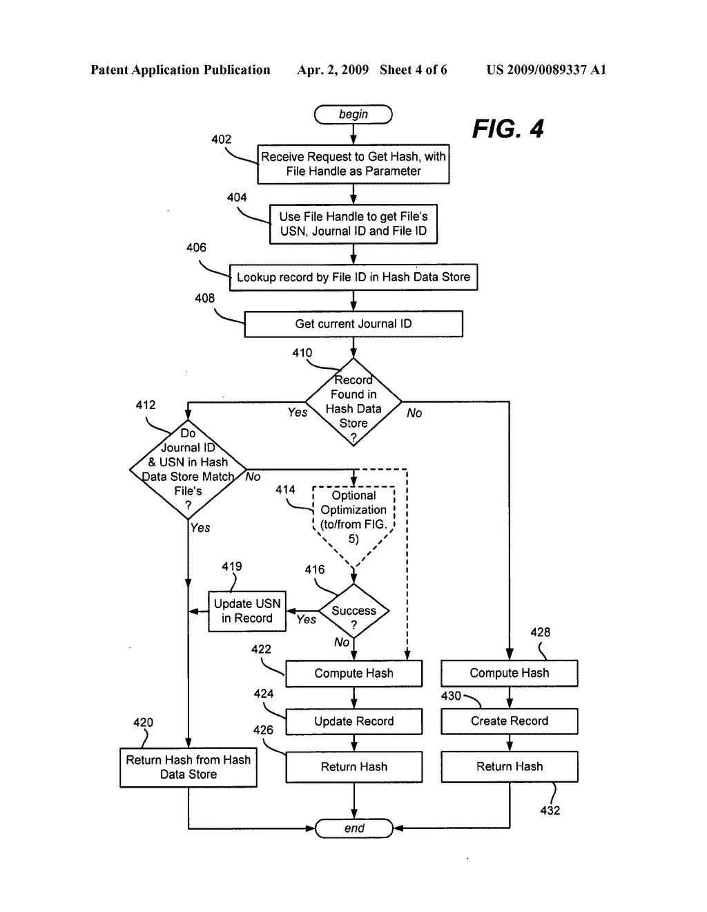 Efficient file hash identifier computation - diagram, schematic, and image 05