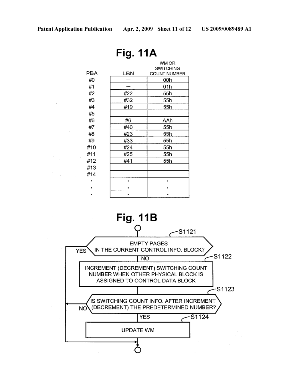 MEMORY CONTROLLER, FLASH MEMORY SYSTEM WITH MEMORY CONTROLLER, AND CONTROL METHOD OF FLASH MEMORY - diagram, schematic, and image 12