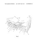 Bed with Adjustable Patient Support Framework diagram and image