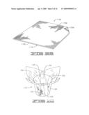 Decorative sleeve cover formed of a polymeric material having a texture or appearance simulating the texture or appearance of cloth diagram and image