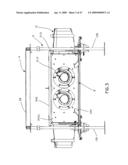 Cable management system for a raised floor grid system diagram and image