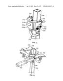 Cable management system for a raised floor grid system diagram and image