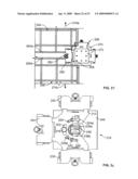 Cable management system for a raised floor grid system diagram and image