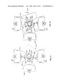 Cable management system for a raised floor grid system diagram and image