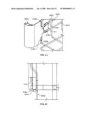 Cable management system for a raised floor grid system diagram and image