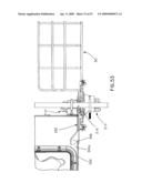 Cable management system for a raised floor grid system diagram and image