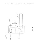 Locking bag with locking handle diagram and image