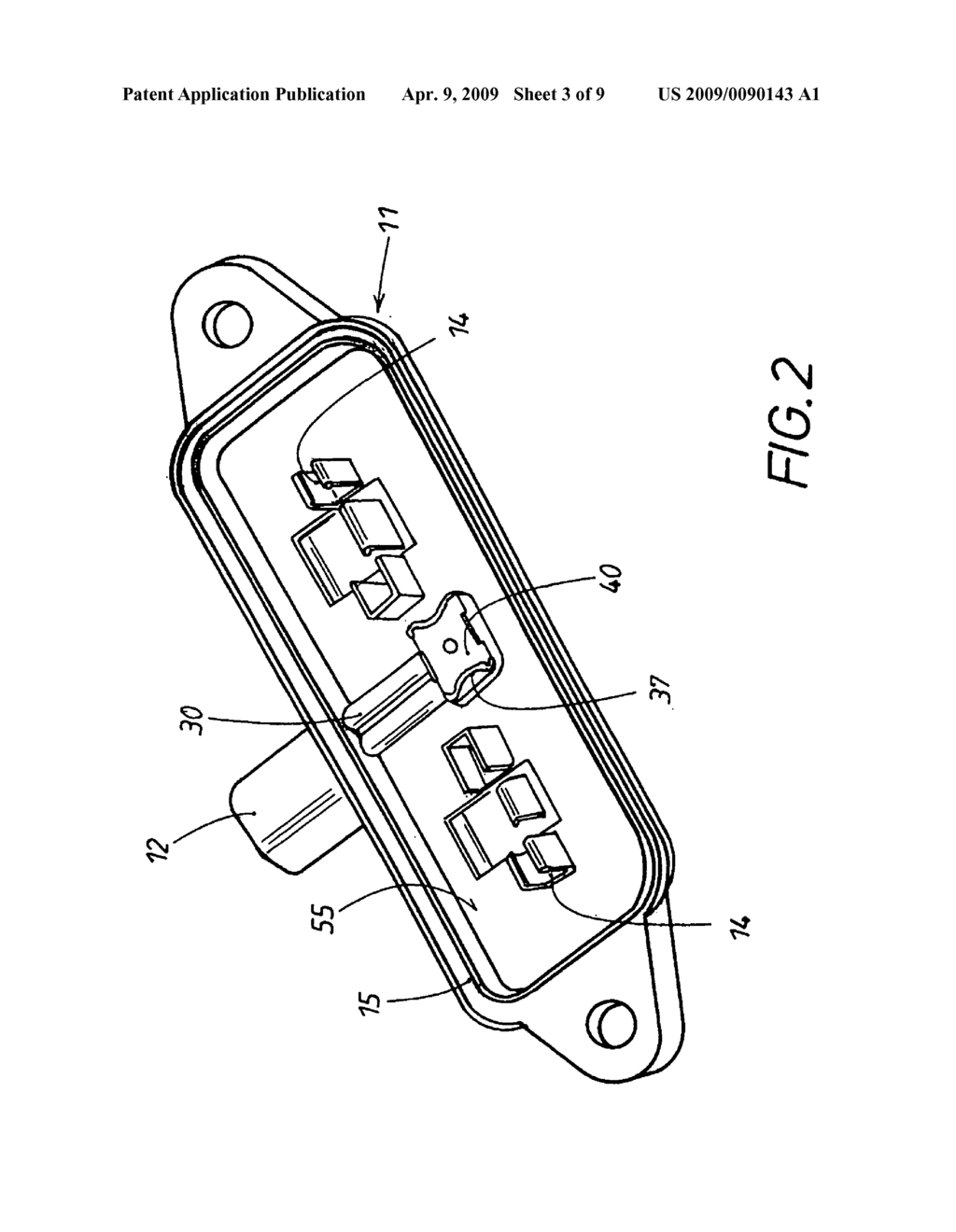 Control for the Electrical Actuation of a Lock on a Lid or on a Door in a Vehicle - diagram, schematic, and image 04