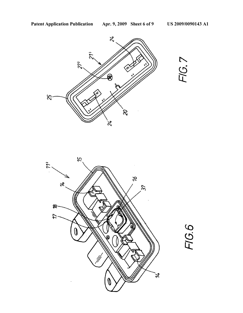 Control for the Electrical Actuation of a Lock on a Lid or on a Door in a Vehicle - diagram, schematic, and image 07