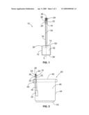 SYSTEM AND METHOD FOR INDICATING LIQUID LEVEL WITHIN A RECEPTACLE diagram and image