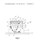 Portable food cooling device diagram and image