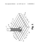 Apparatus for affixing a dock to an inboard mooring pole diagram and image