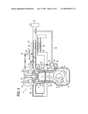 Engine blow-by gas returning apparatus diagram and image