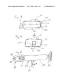 Archery release aid light apparatus diagram and image