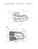 CONTINOUSLY ADJUSTABLE MANDIBULAR PROTRUSION SPLINT FOR TREATING SNORING AND OBSTRUCTIVE SLEEP APNOEA diagram and image