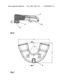 CONTINOUSLY ADJUSTABLE MANDIBULAR PROTRUSION SPLINT FOR TREATING SNORING AND OBSTRUCTIVE SLEEP APNOEA diagram and image