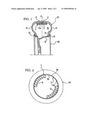 TIRE NOISE REDUCTION DEVICE AND PNEUMATIC TIRE diagram and image