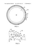 SPUTTERING TARGET WITH GROOVES AND INTERSECTING CHANNELS diagram and image