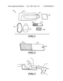 METHOD FOR CATHETER LUBRICATION AND KIT THEREFOR diagram and image