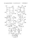 Concrete Form Assembly for Square Columns, and Locating Template for Use Therewith diagram and image