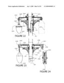 VARIABLY CONTROLLED ADJUSTABLE HEIGHT CARRIAGES FOR RAISING, LOWERING, HOLDING, LOCKING AND RELEASING OBJECTS ON ELEVATED STRUCTURES diagram and image