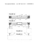 VARIABLY CONTROLLED ADJUSTABLE HEIGHT CARRIAGES FOR RAISING, LOWERING, HOLDING, LOCKING AND RELEASING OBJECTS ON ELEVATED STRUCTURES diagram and image