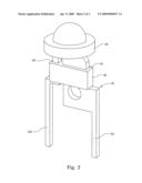 Structure of light emitted diode package diagram and image