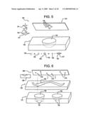 Polariscope toy and ornament with accompanying photoelastic and/or photoplastic devices diagram and image