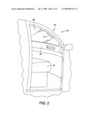 TRIM PANEL BREAKAWAY FEATURE diagram and image