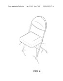 Leg Cap For Folding Chair diagram and image