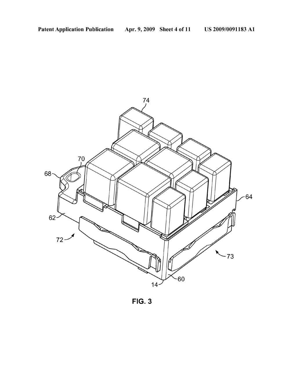 Modular Power Distribution Assembly and Method of Making Same - diagram, schematic, and image 05