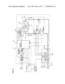 Vehicle power supply device diagram and image