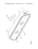 REARVIEW MIRROR ASSEMBLY ENCOMPASSING A RADAR DETECTOR AND/OR LASER DETECTOR diagram and image