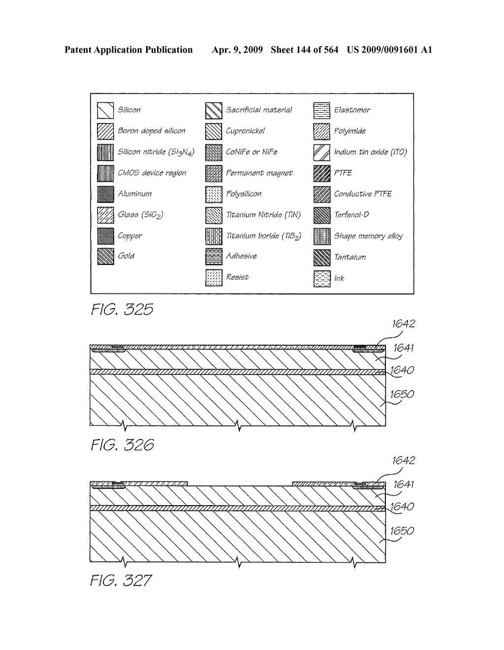 Inkjet Nozzle Utilizing Electrostatic Attraction Between Parallel Plates - diagram, schematic, and image 145