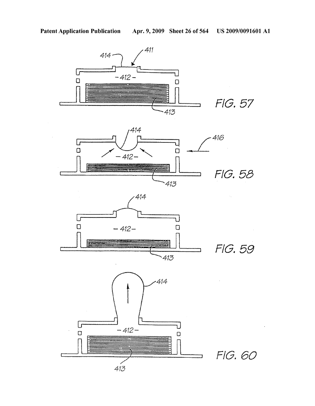 Inkjet Nozzle Utilizing Electrostatic Attraction Between Parallel Plates - diagram, schematic, and image 27