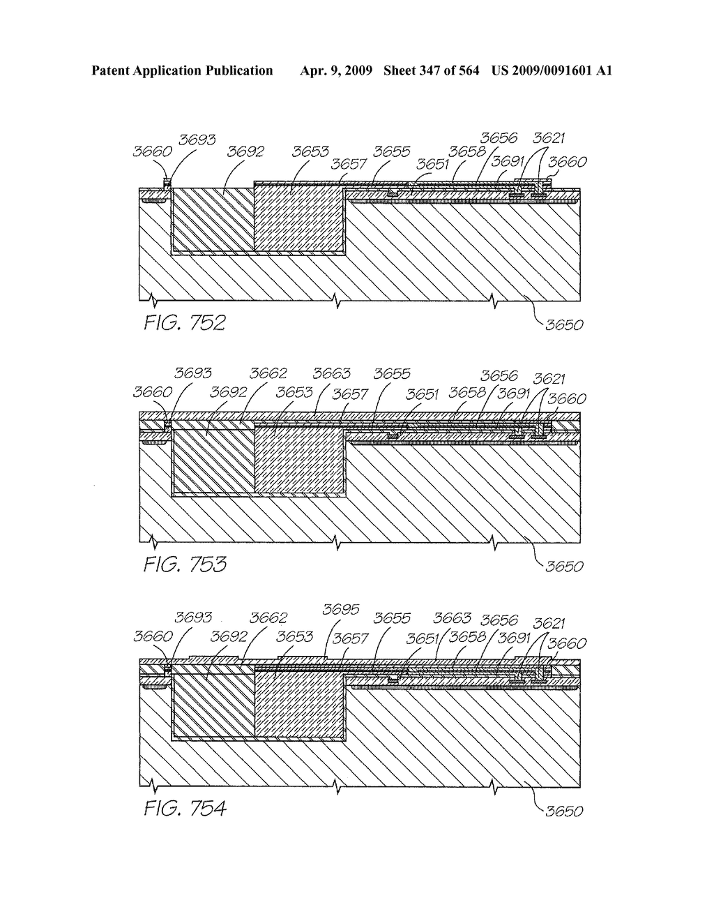 Inkjet Nozzle Utilizing Electrostatic Attraction Between Parallel Plates - diagram, schematic, and image 348