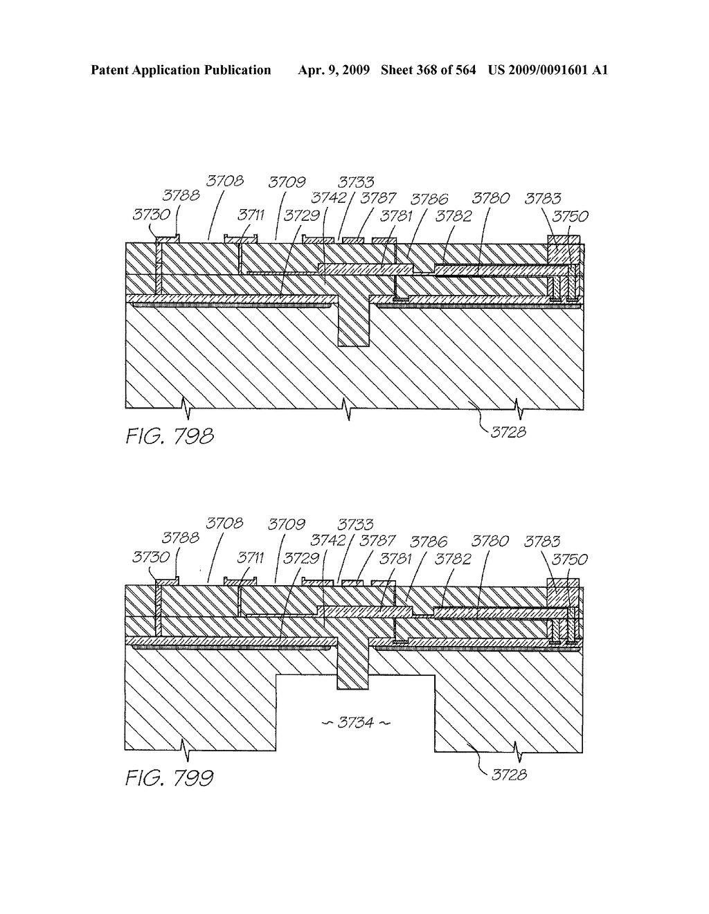 Inkjet Nozzle Utilizing Electrostatic Attraction Between Parallel Plates - diagram, schematic, and image 369