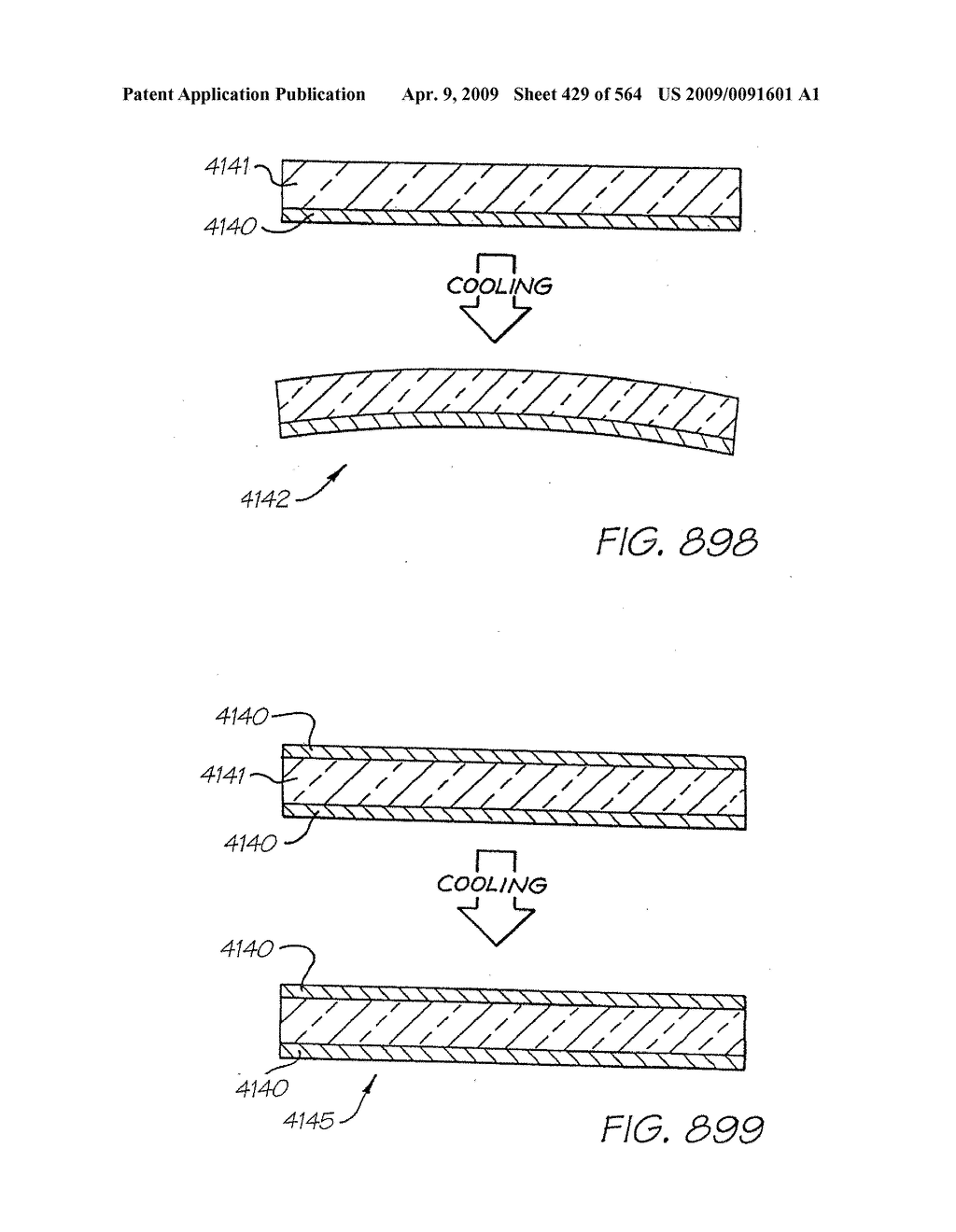 Inkjet Nozzle Utilizing Electrostatic Attraction Between Parallel Plates - diagram, schematic, and image 430