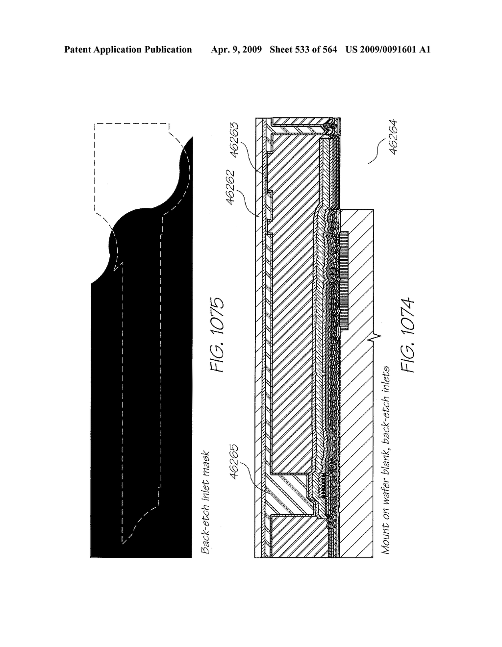 Inkjet Nozzle Utilizing Electrostatic Attraction Between Parallel Plates - diagram, schematic, and image 534