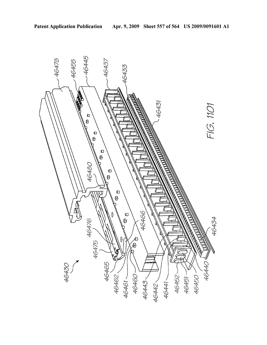 Inkjet Nozzle Utilizing Electrostatic Attraction Between Parallel Plates - diagram, schematic, and image 558