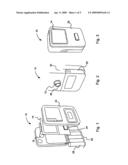 ELECTRONIC VIEWER FOR PEEPHOLE diagram and image