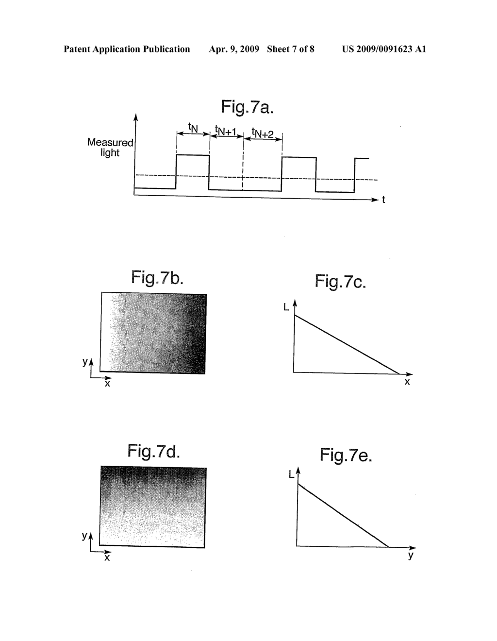 METHOD AND DEVICE FOR USE IN CALIBRATION OF A PROJECTOR IMAGE DISPLAY TOWARDS A DISPLAY SCREEN, AND A DISPLAY SCREEN FOR SUCH USE - diagram, schematic, and image 08