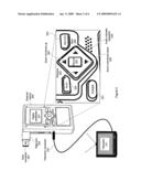 DIGITAL VIDEO CAMERA WITH RETRACTABLE DATA CONNECTOR AND RESIDENT SOFTWARE APPLICATION diagram and image