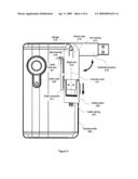 DIGITAL VIDEO CAMERA WITH RETRACTABLE DATA CONNECTOR AND RESIDENT SOFTWARE APPLICATION diagram and image