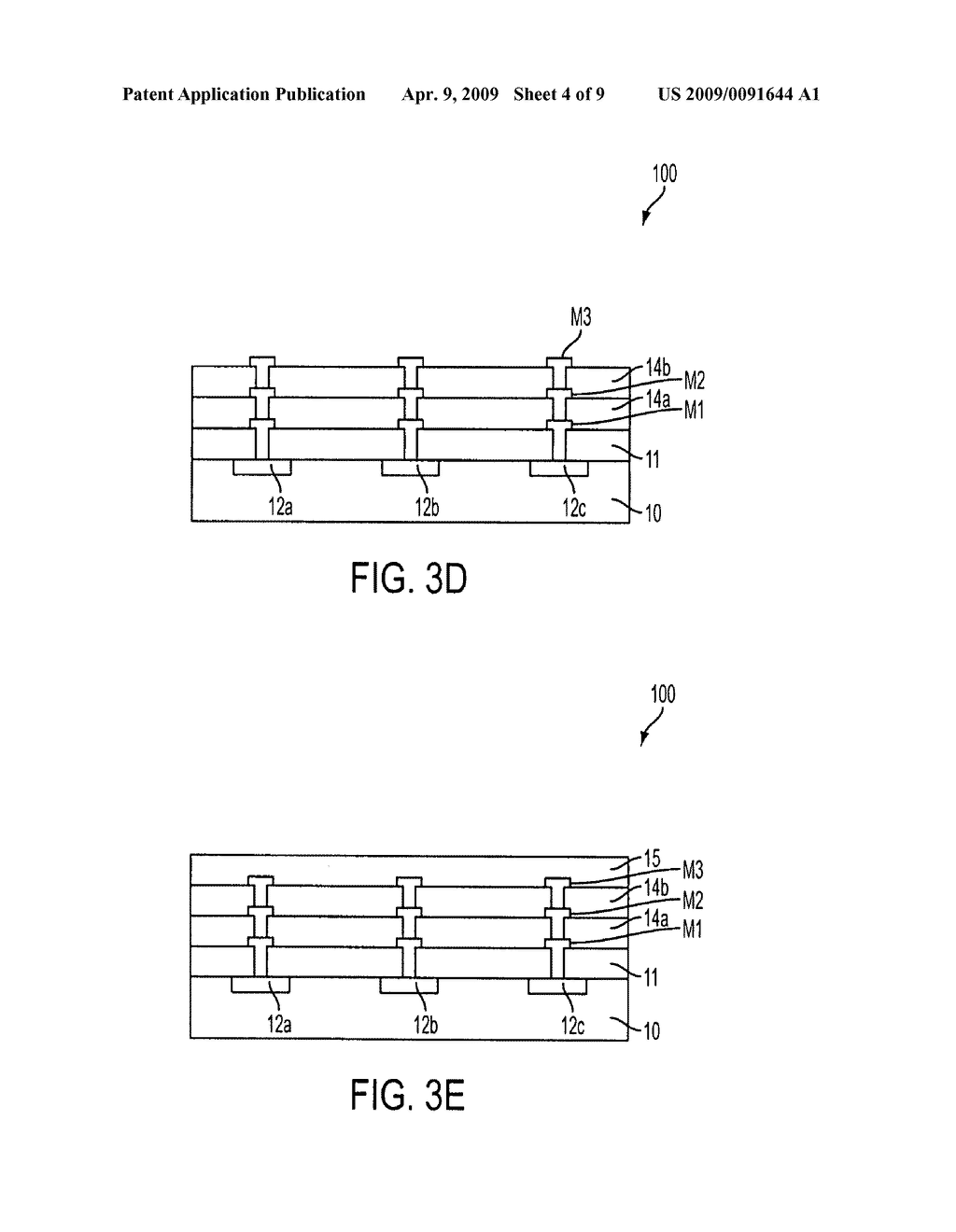 Metallic nanostructure color filter array and method of making the same - diagram, schematic, and image 05
