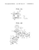 OPTICAL ELEMENT MODULE AND IMAGE PICKUP DEVICE diagram and image