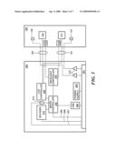 Eyewear display and media device interconnection system diagram and image